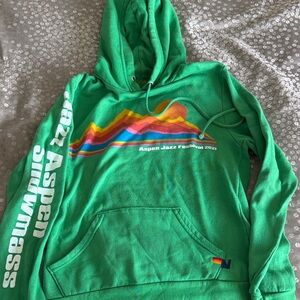 Aviator Nation Green Aspen Festival Sweater